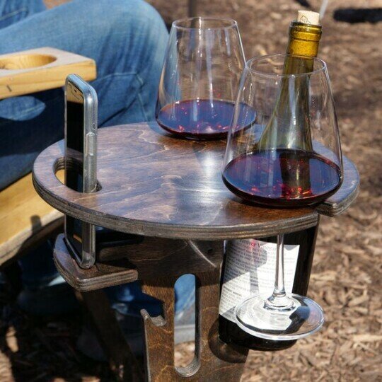 Outdoor Wine Table